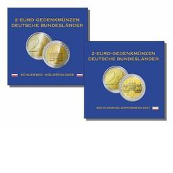 Leuchtturm Eindrückalbum 2-Euro-Gredeenkmünzen Deutsche Bundeslä