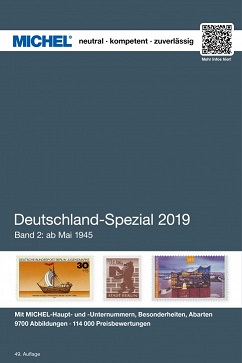 Michel Deutschland-Spezial 2019 – Band 2: ab Mai 1945  Inhalt: D