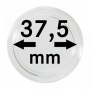 Lindner Münzkapseln 37,5mm Ø per 100 Stück Nr. 2251375P  Außen Ø