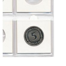 Safe Münzrähmchen 50x50mm selbstklebend Nr. 7823 aus Karton für