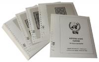 Lindner T-Vordrucktext Vereinte Nationen Genf im 4er-Block 1981-