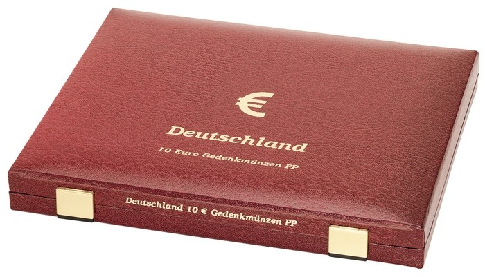 Lindner Luxus-Kassette Nr. S2451 für 40 Stück original verkapsel