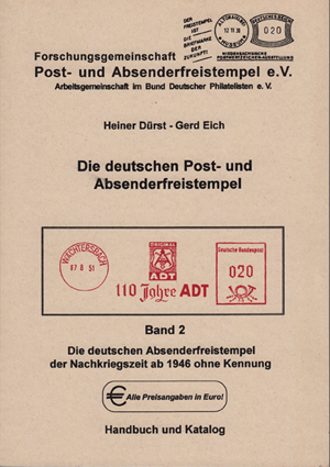 Dürst, Heiner/Eich, Gerd Die deutschen Post- und Absendfreistemp