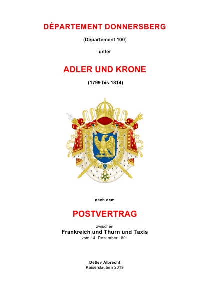 Albrecht, Detlev Département Donnersberg unter Adler und Krone (