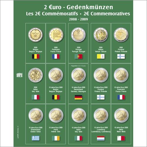 Safe Premium-Münzen-Album Band 1 für 140x 2€-Münzen Nr. 7341