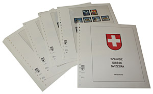 Lindner dT-Vordruckblätter Schweiz 1960-1967 dT260/60