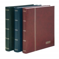 Lindner Einsteckbuch Elegant 64 S. schwarz A4 Nr. 1179 rot