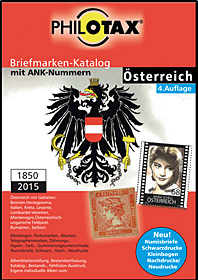 Philotax Briefmarken-Katalog Österreich mit Gebieten 4. Auflage 