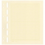 Schaubek Blankoblätter gelblich-weiß mit Rahmen und Netzaufdruck