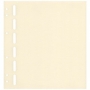 Schaubek Blankoblätter gelblich-weiß ohne Aufdruck - Albumpapier