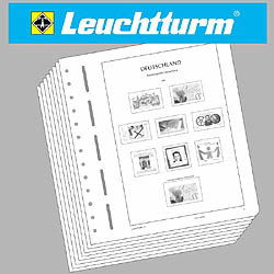 Leuchtturm Vordruckblätter Bundesrepublik 1985-1989 324181/23A/6