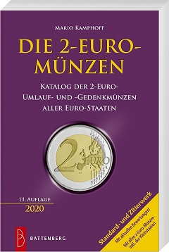Kamphoff, Mario Die 2-Euro Münzen Katalog der 2-Euro Umlauf- und