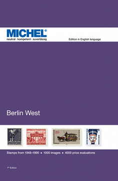 Michel Berlin West stamps from 1948-1990 