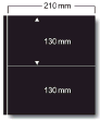 Safe Compact A4-Einsteckblatt Clipfix Nr. 422 mit Klemmstreifen