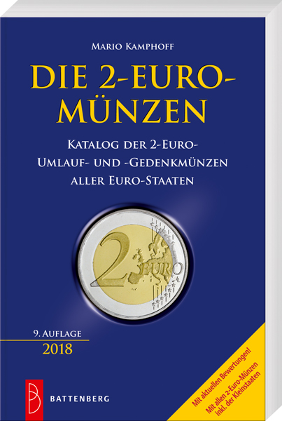 Kamphoff, Mario Katalog der 2-Euro-Umlauf- und -Sondermünzen all