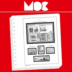 MOC SF-Vordruckblätter Frankreich Blocs "Souvenir Philatelique