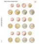 Lindner Vordruckblatt für 3 EURO-Kursmünzen-Sätze Zypern Nr. 110