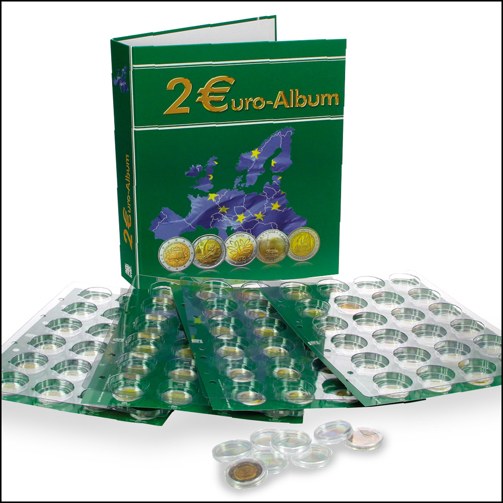 Sammelalbum für alle 2€-Münzen 2004-2011 Band 1 Nr. 4786 