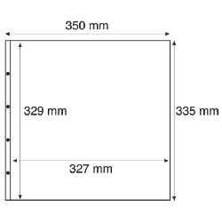 Leuchtturm Kunststoffhüllen MAXIMUM1AC/338354 per 5 Stück