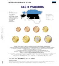 Lindner €-KMS Vordruckblatt Estland Nr. 1109-20