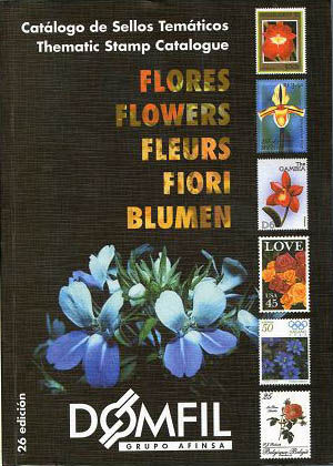 Domfil Thematic stamp catalogue flowers 26. Edition