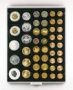 Lindner Münzenbox mit 45 quadr. Vertiefungen sortiert Nr.2145C C