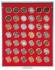 Lindner Münzenbox mit 42 runden Vertiefungen bis 29mm Ø Nr. 2529