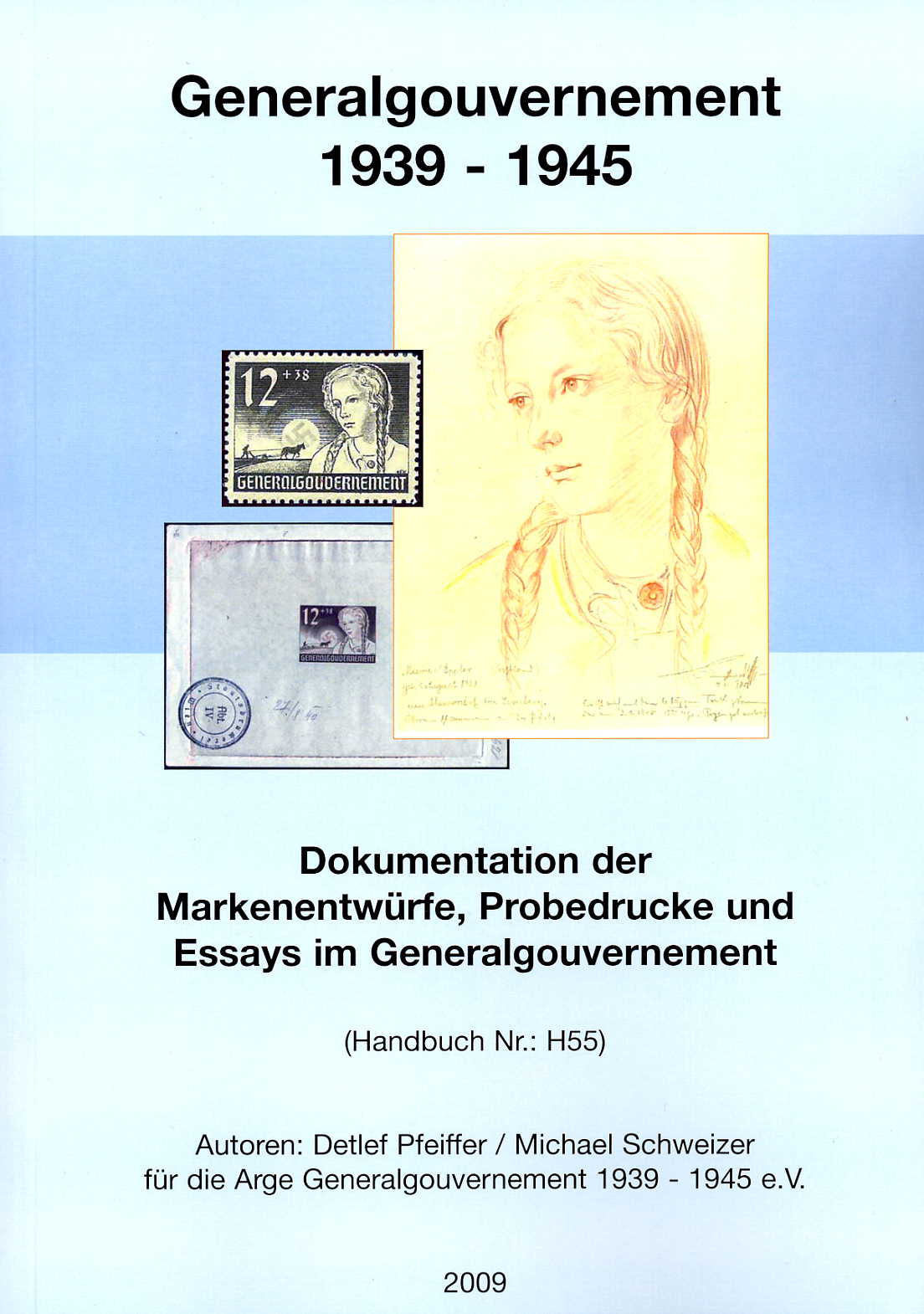 Pfeiffer/Schweizer Dokumentation der Markenentwürfe, Probedrucke