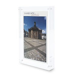 Acryl Rahmen für alte Postkarten/Fotos 165 x 115 x 20 mm Nr. 510