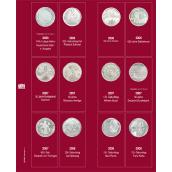 Premium-Münzen Album für 10€ Einzelblatt der Jahre 2006-2008 Nr.