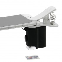 Mikroskop für Mobiltelefone mit LED 60x Nr. 9553