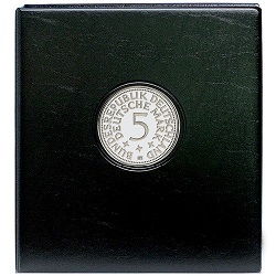 Safe Premium-Münzen Album 5 DM-Umlaufmünzen Nr. 7413 