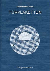 Bodenschatz, Ernst Katalog Türplaketten des Winterhilfswerk 1933