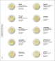 Lindner Vordruckblatt für 2 Euro-Gedenkmünzen Zypern 2020 bis Li