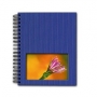 SAFE Fotoalbum Classic-Design 5801-4 Katoneinband 19x24cm blau