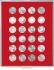 Lindner Münzenbox mit 24 runden Vertiefungen für 10€/20€ Nr. 211