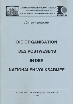 Heinemann, Günter Die Organisation des Postwesens in der Nationa
