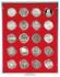 Lindner Münzenbox mit 20 runden Vertiefungen bis 42mm Ø Nr. 2103