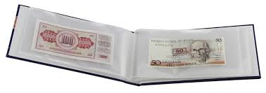 Safe Taschen Banknotenalbum mit 20 transparenten Hüllen Nr. 226