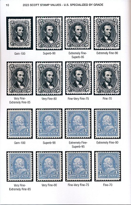 Scott Stamp Values U.S. Specialized by Gr