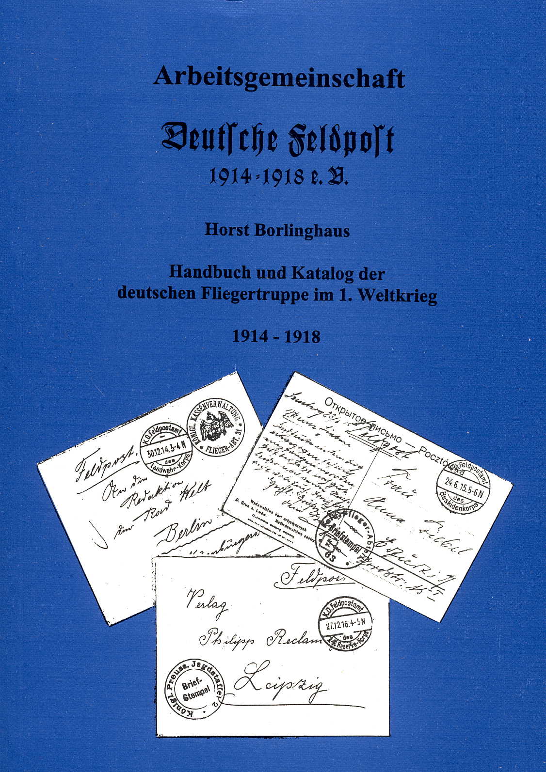 Borlinghaus Handbuch/Katalog Deutsche Fliegertruppen im