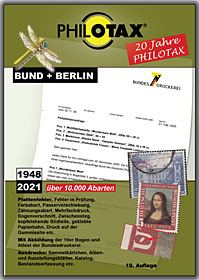 PHILOTAX Abarten Katalog Bund + Berlin 19. Auflage 2021 DVD