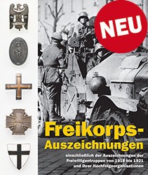 Haarcke, Ingo Freikorps-Auszeichnungen einschließlich der Auszei