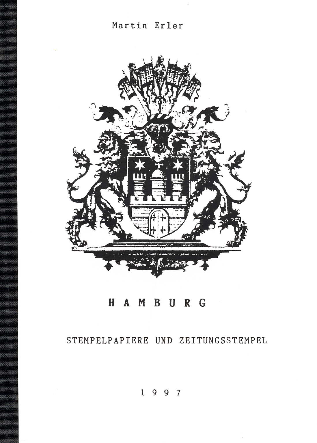 Erler Hamburg Stempelpapiere und Zeitungsstempel
