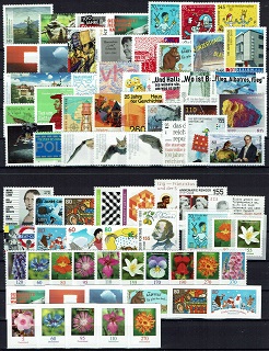 Bundesrepublik Deutschland Briefmarken kompletter Jahrgang 2019 