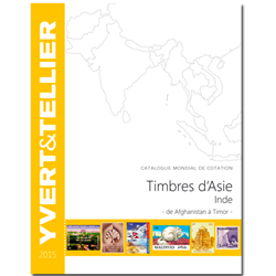 Yvert & Tellier Catalogue de cotation des Timbres d'Asie - Inde