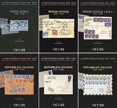 LE TARIFFE POSTALI ITALIANE 1862-2000 Opera Completa - 6 volumi 