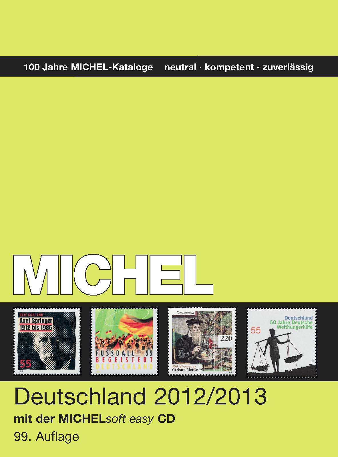 MICHEL-Deutschland-Katalog 2012/2013 inkl. CD-ROM + gratis ETB