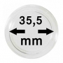Lindner Münzenkapseln 35,5mm Nr. 2251355P per 100 Stück  Münzens