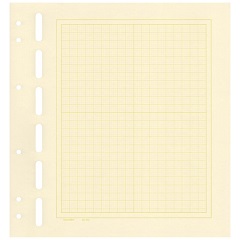 Schaubek Blankoblätter gelblich-weiß mit Rahmen und Netzaufdruck